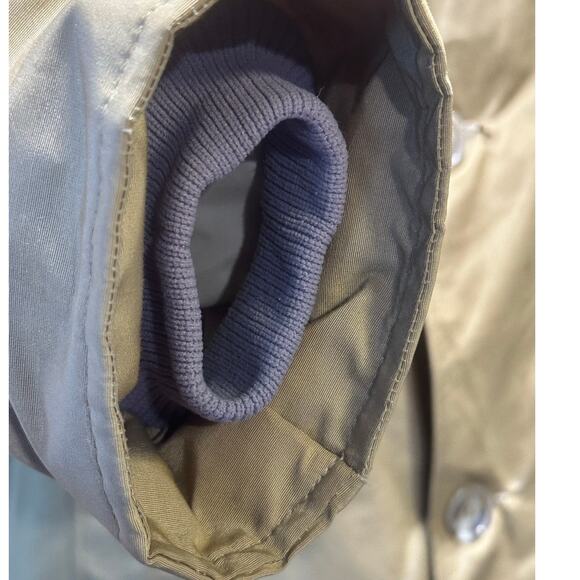 Woolrich Arctic Goose Down Filled Parka Coyote Fur Tan Men's Size L-Excellent - Picture 7 of 13